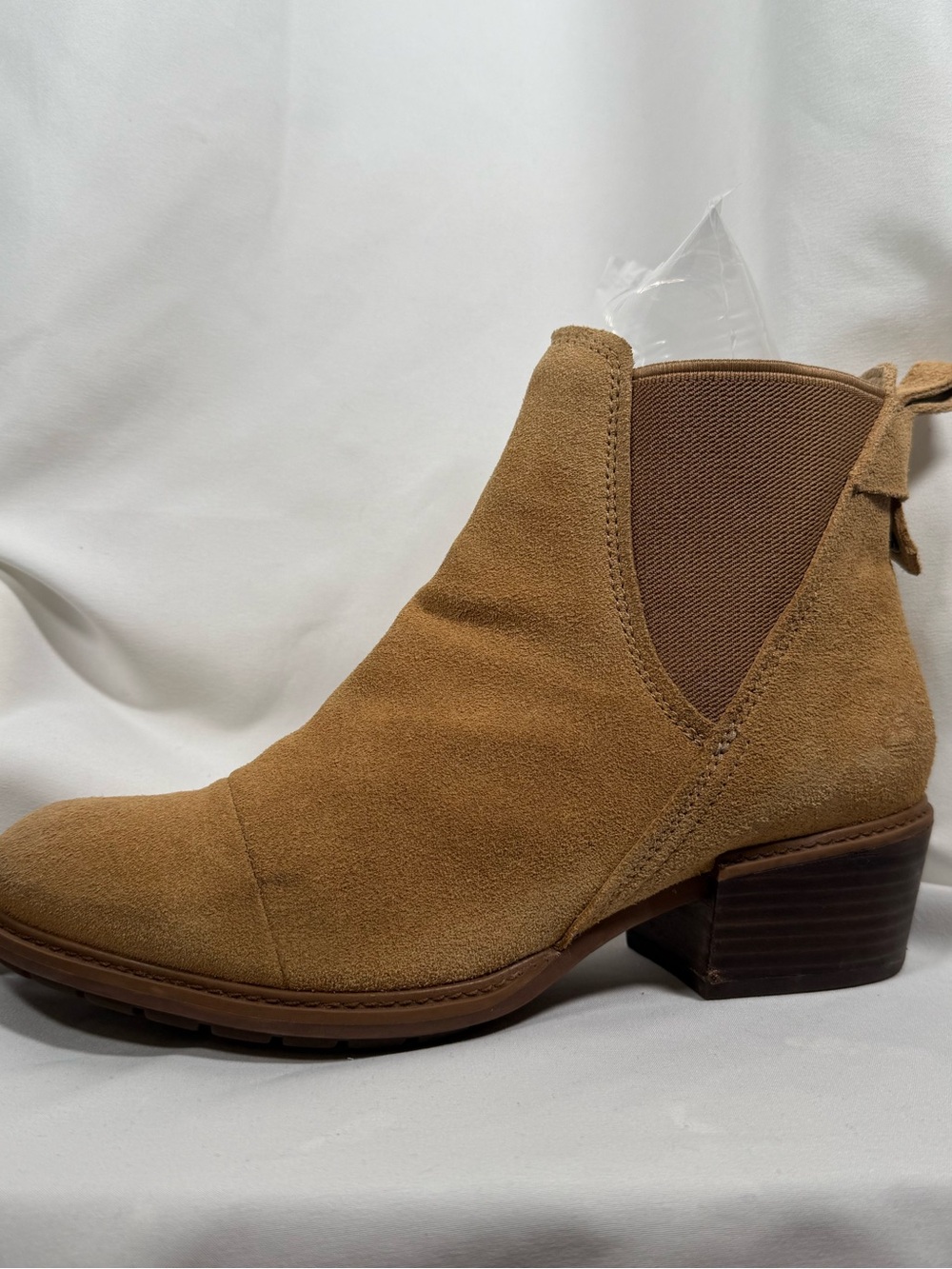 Timberland Chestnut Suede Chelsea Booties